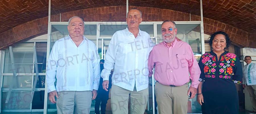 Recorre Merino Campos secretarías de Finanzas y Bienestar