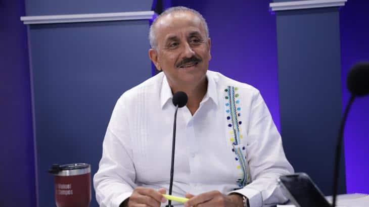 Considera gobernador Merino que ha sido mesurado en expresión a corcholatas