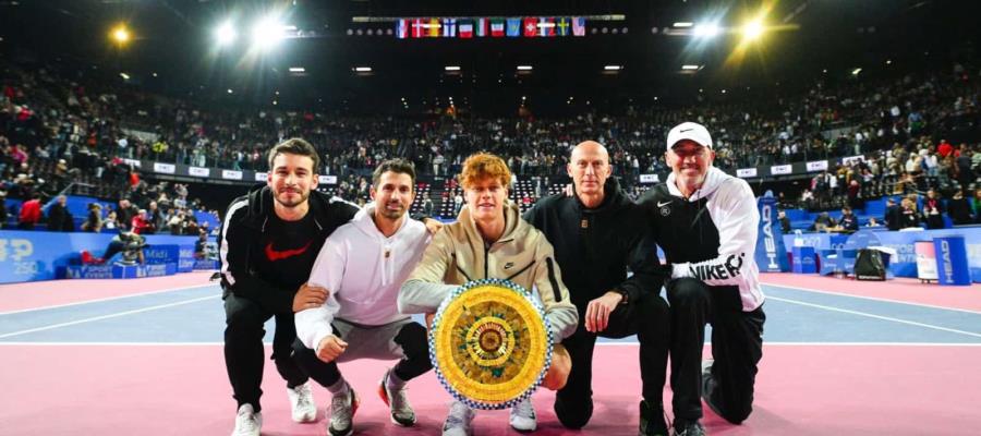 Jannik Sinner gana el Abierto de Montpellier