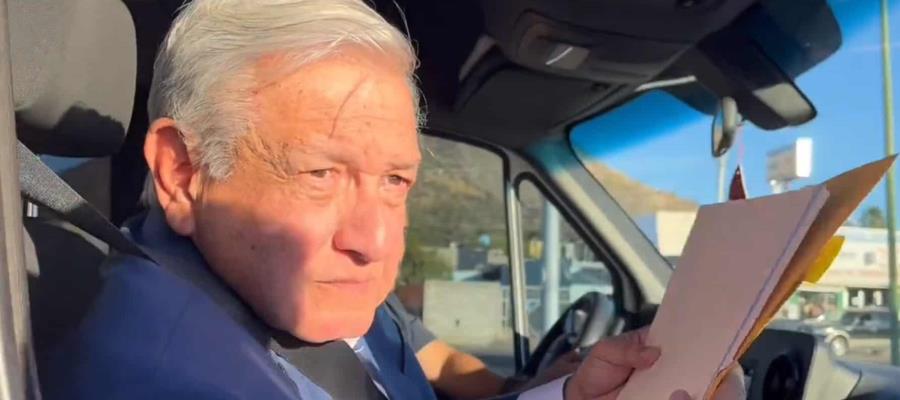 ¡Ya lo usó! Llega AMLO a Hermosillo a bordo de un avión procedente del AIFA