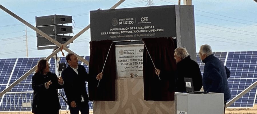 Propone AMLO que Central Fotovoltaica de Puerto Peñasco lleve el nombre de Rafael Galván