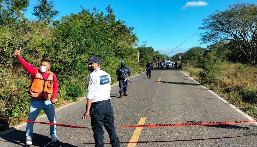 Hallan a 2 niños muertos en carretera del Istmo de Tehuantepec 