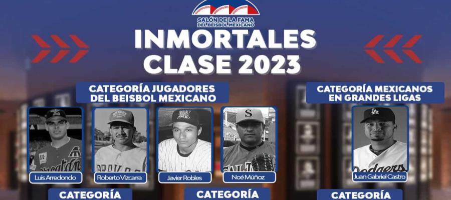 Luis Arredondo, ‘Chapo’ Vizcarra y Juan Gabriel Castro, dentro de los seleccionados al Salón de la Fama del Beisbol Mexicano