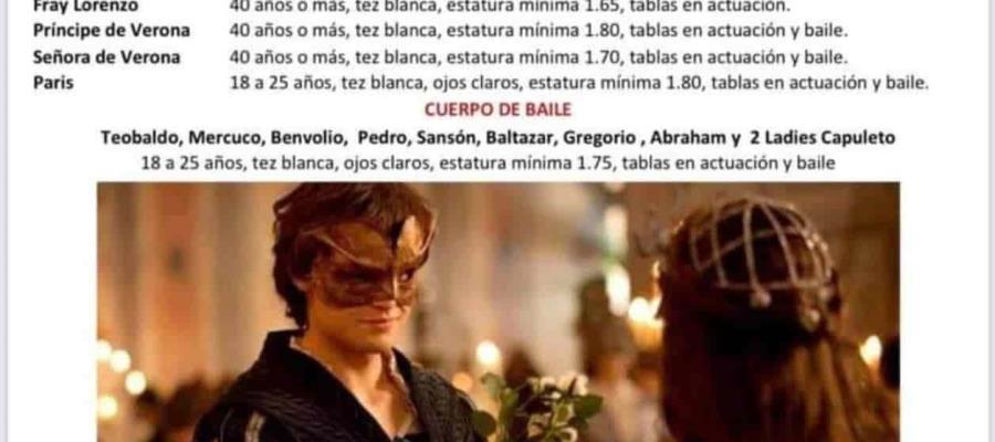 Denuncian discriminación en audiciones para obra de teatro en Chiapas