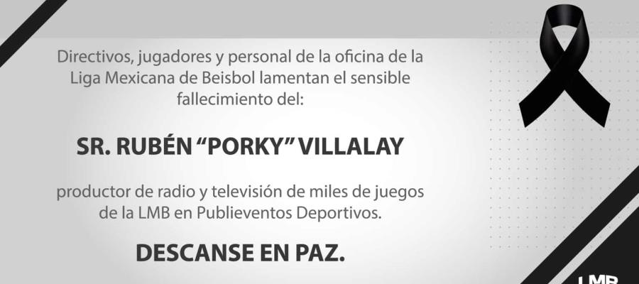 Muere Porky Villalay, formador de generaciones en los medios deportivos