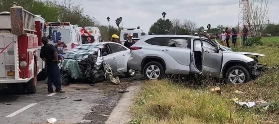 Accidentes de tránsito dejan 6 muertos en Tamaulipas y 3 en Edomex