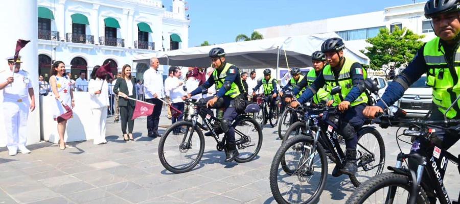 Entran en operación las bicipatrullas de Seguridad Pública Entran en operación las bicipatrullas de Seguridad Pública