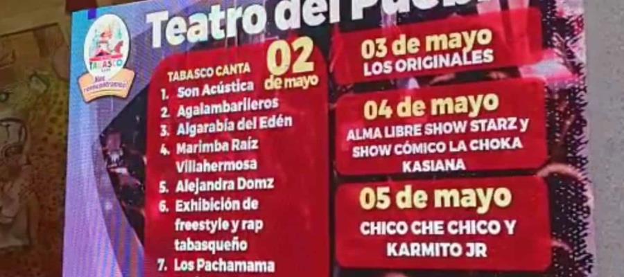 Confirman Cartelera para el Teatro del Pueblo con artistas locales y nacionales