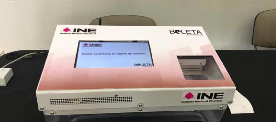 Instalarán 238 urnas electrónicas en elecciones de Coahuila y Edomex Instalarán 238 urnas electrónicas en elecciones de Coahuila y Edomex