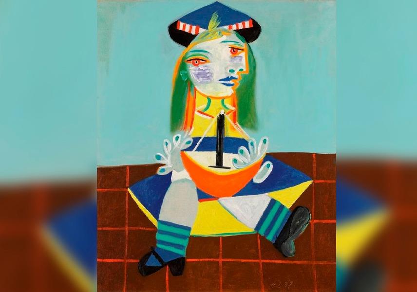 Pagan 18.1 millones de libras por retrato de Picasso dedicado a su hija Maya