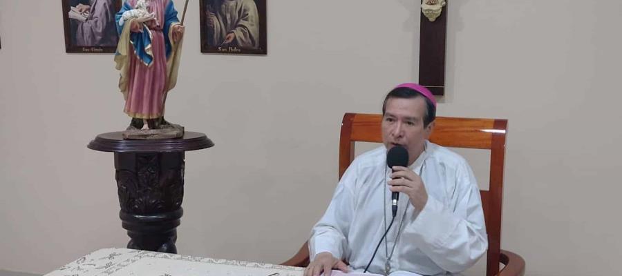 Obispo de Tabasco pide a aspirantes al 2024 que no haya heridas ni insultos entre ellos Obispo de Tabasco pide a aspirantes al 2024 que no haya heridas ni insultos entre ellos