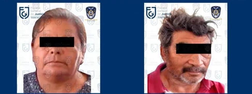 Detienen a pareja que robó a menor en CDMX hace 27 años 