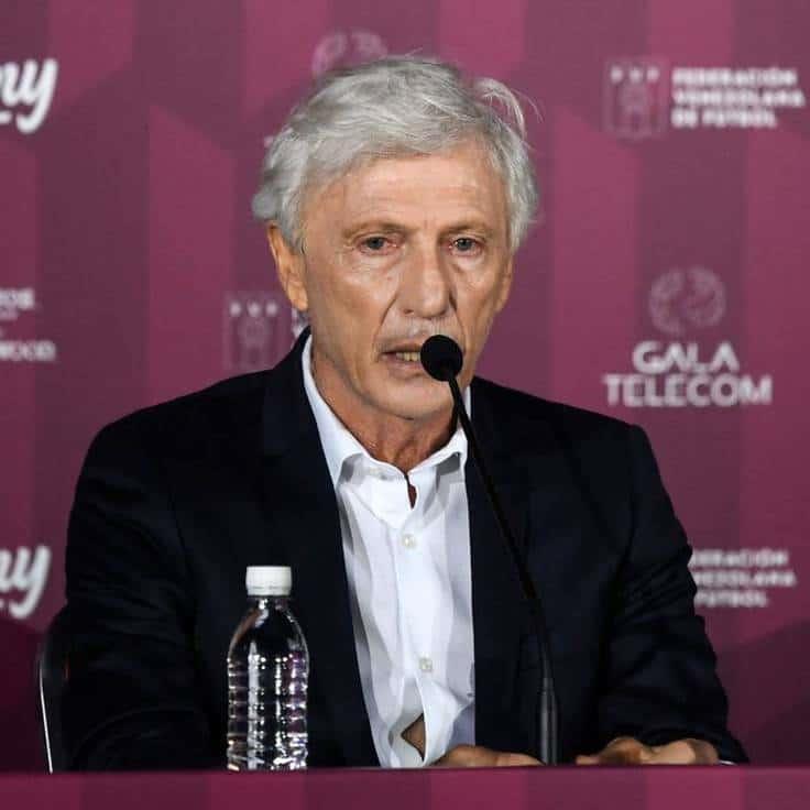 José Pékerman deja la dirección técnica de la selección de Venezuela