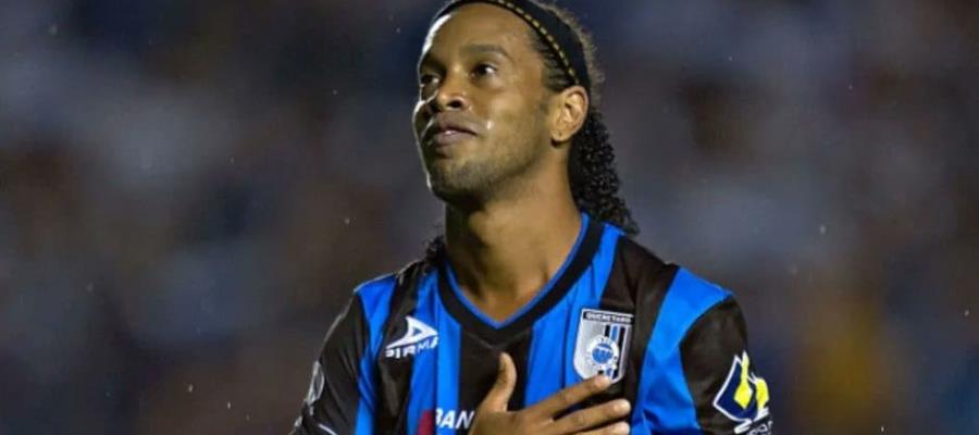 150 mil dólares cobrará Ronaldinho por acudir a reapertura del Estadio Corregidora