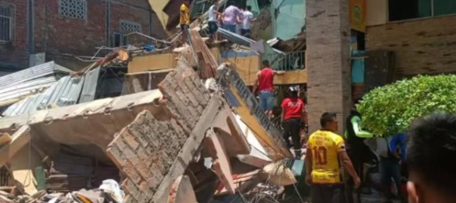 Sismo de 6.8 en Ecuador deja al menos 12 personas fallecidas