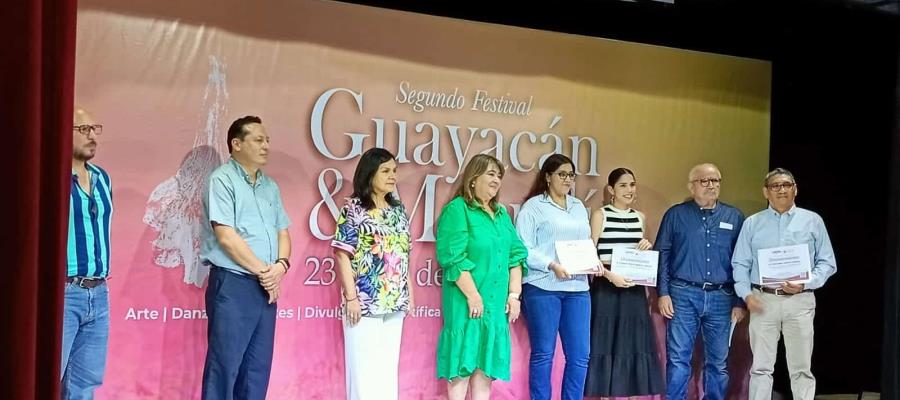 Premian a ganadores del Festival Guayacán & Macuilí 2023