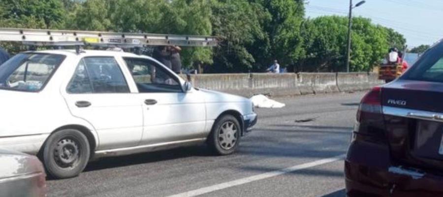 Muere mujer atropellada en Estanzuela, Centro