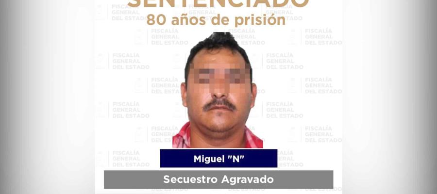Dan 80 años de prisión a sujeto por secuestro agravado en Teapa en 2017 Dan 80 años de prisión a sujeto por secuestro agravado en Teapa en 2017