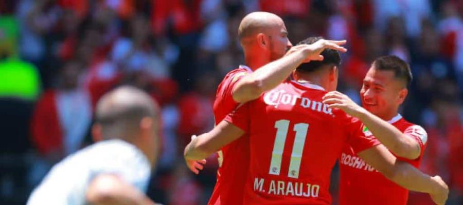 Toluca vence a Tigres en el Nemesio Diez; resultados completos.