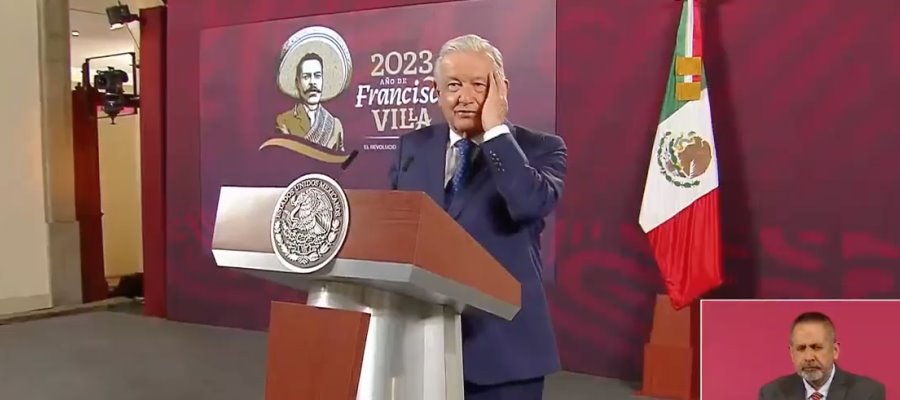 Niega AMLO estar protegiendo a empresa de seguridad en estación migratoria de Chihuahua como acusa Calderón