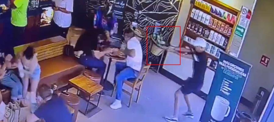 Asesinan a empresario en cafetería de Tulum, QR