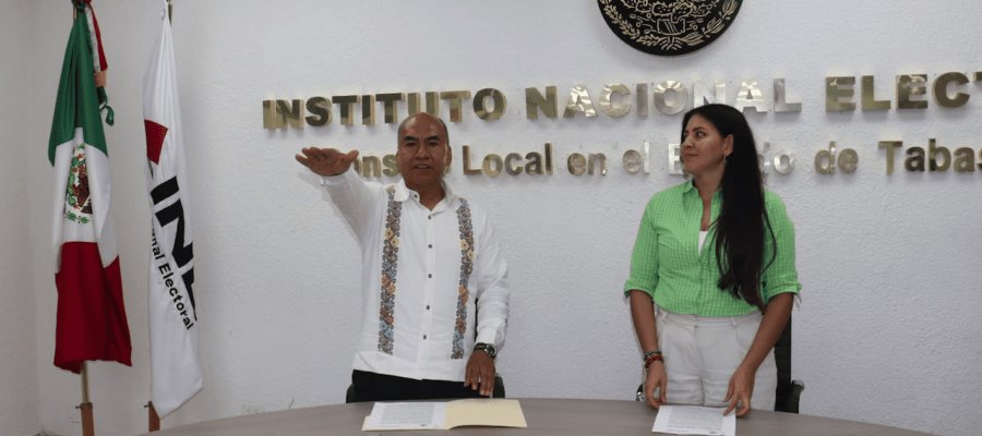 Designan a Gregorio Aranda Acuña como nuevo Vocal Secretario del INE Tabasco