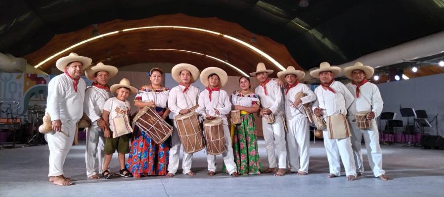 Grupo cultural “San Pedro y San Pablo” gana el concurso estatal de tamborileros en el marco de la Feria Tabasco