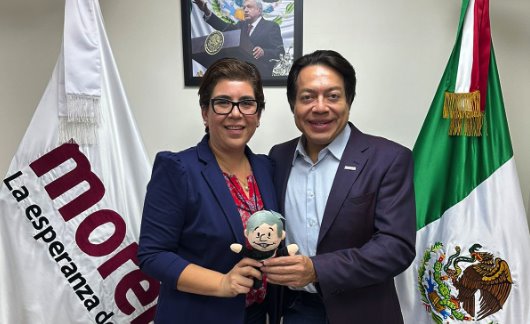 Confirma Morena Tabasco visita de Delgado para el 18 de junio