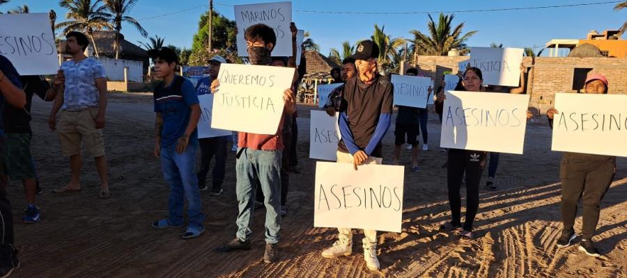 Acusan a elementos de Semar de asesinar a 2 jóvenes en Sinaloa