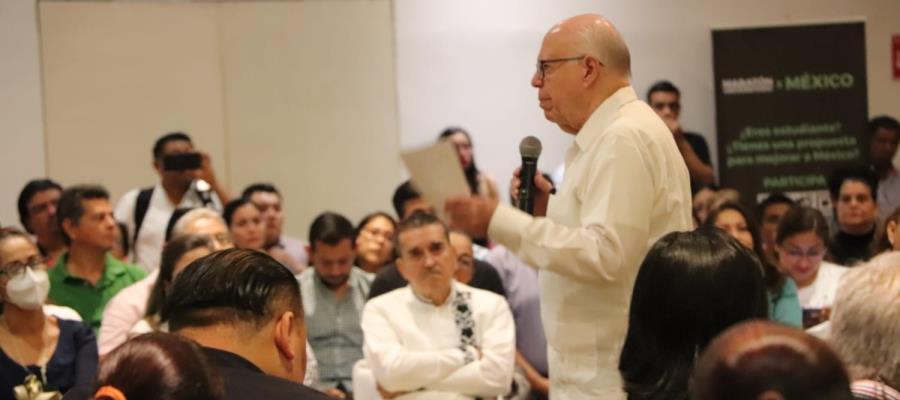 Para construir el futuro de México se necesita de todos, dice desde Tabasco, José Narro