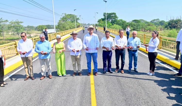 Inaugura Gobierno formalmente el puente La Sierra