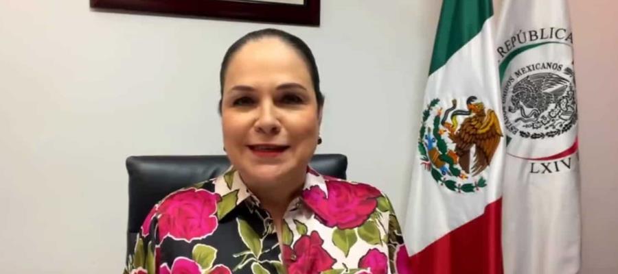 Mónica Fernández reitera su aspiración a la gubernatura de Tabasco