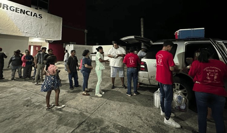 Del Centenario a hospitales; comerciante regala butifarras al suspenderse serie de Olmecas