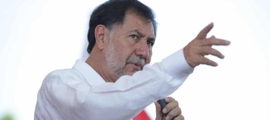 Pide Noroña borrar bardas publicitarias para que exista equidad entre corcholatas