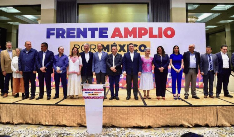 Presentan al Comité Organizador del Frente Amplio Por México