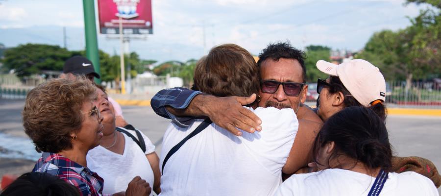 Dan de alta a 13 trabajadores liberados de la SSPC de Chiapas