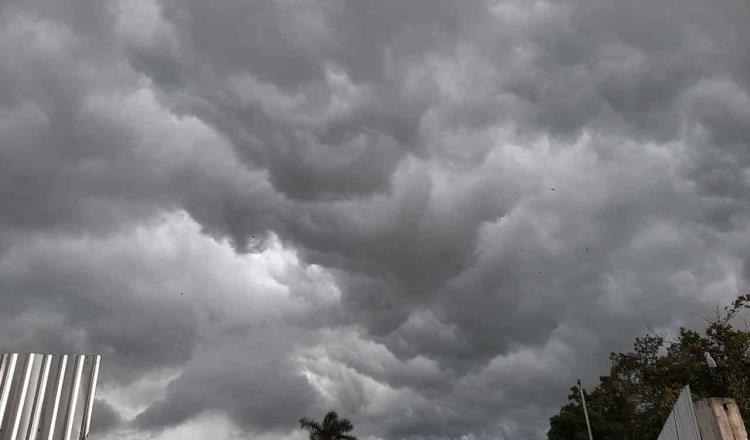 Lluvias continuarán este domingo en Tabasco, estima Conagua hasta 50 mm