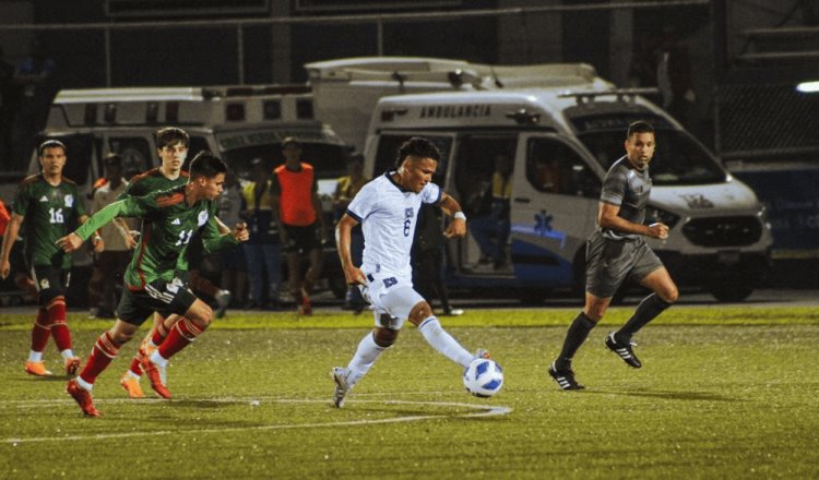 Empata México sub 23 1-1 ante El Salvador en Juegos Centroamericanos