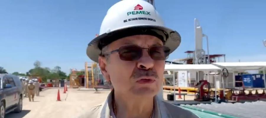 Concluye ampliación de la pera del pozo Cibix 401 de Jalpa: Octavio Romero Concluye ampliación de la pera del pozo Cibix 401 de Jalpa: Octavio Romero