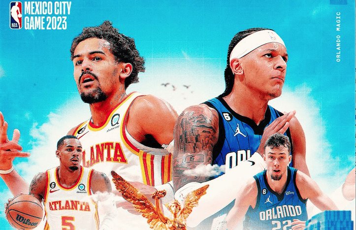 NBA vuelve a la Arena CDMX con Orlando vs Atlanta en noviembre 