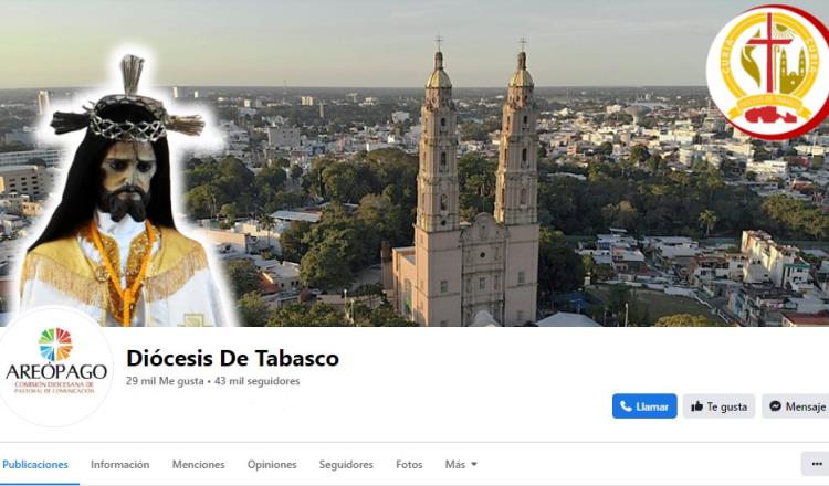 Hackean Facebook de Diócesis de Tabasco