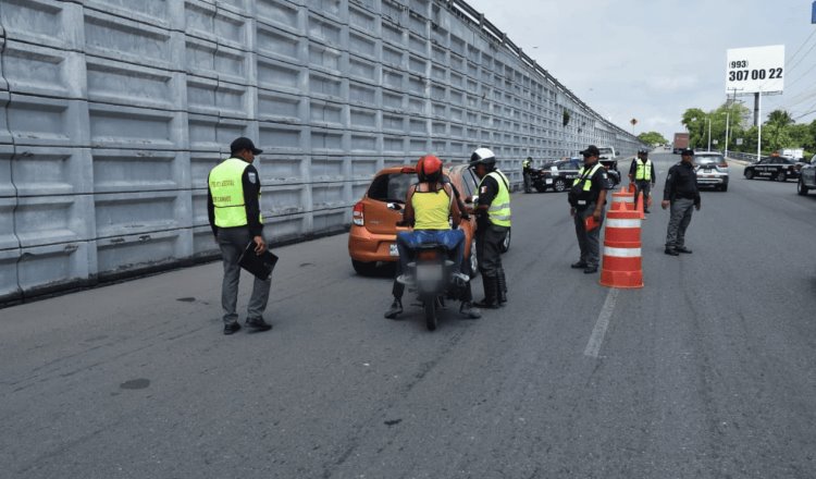 Disminuyen 31% accidentes de tránsito con operativos alcoholímetro y motocicleta reporta la PEC