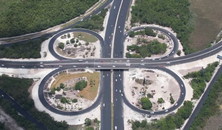 Presume AMLO obras complementarias del Tren Maya en Quintana Roo