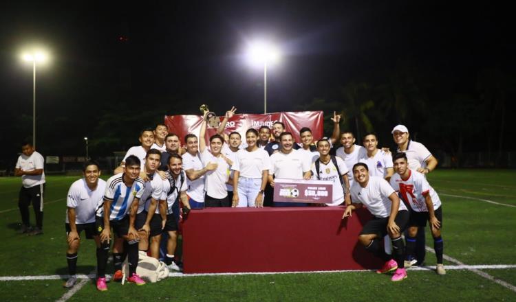 Leones de Bosques ganan primer torneo municipal de futbol