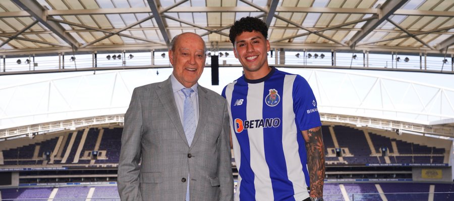 ¡Oficial! Jorge Sánchez es anunciado jugador del Porto de Portugal