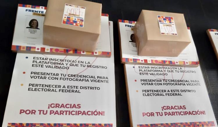 Instalarán 22 Centros de Consulta del Frente Amplio por México en Tabasco, el 3 de septiembre