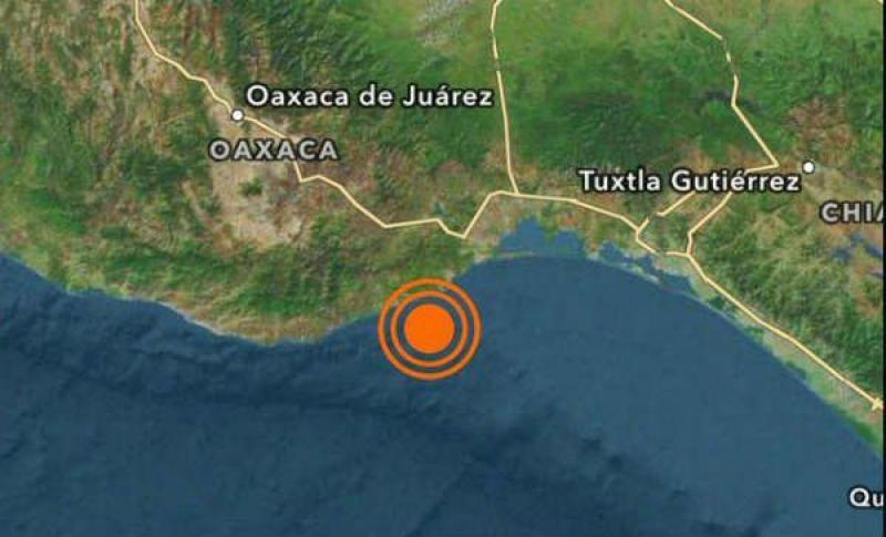 5 sismos sacuden a Oaxaca