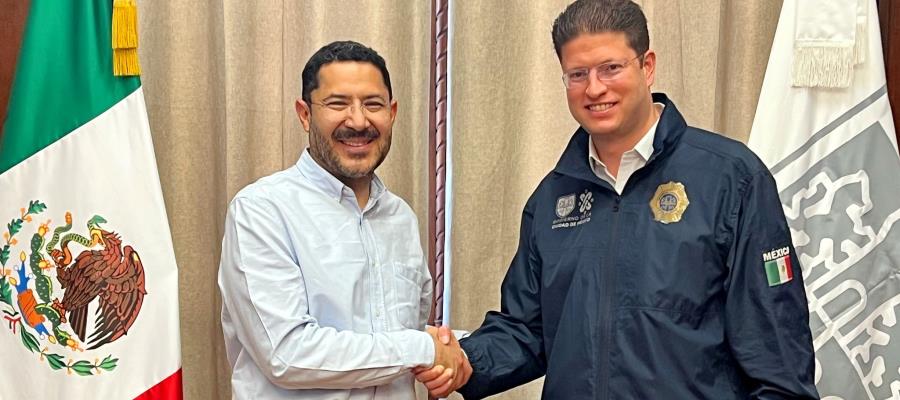 Designa Martí Batres a Pablo Vázquez Camacho como nuevo titular de la SSC