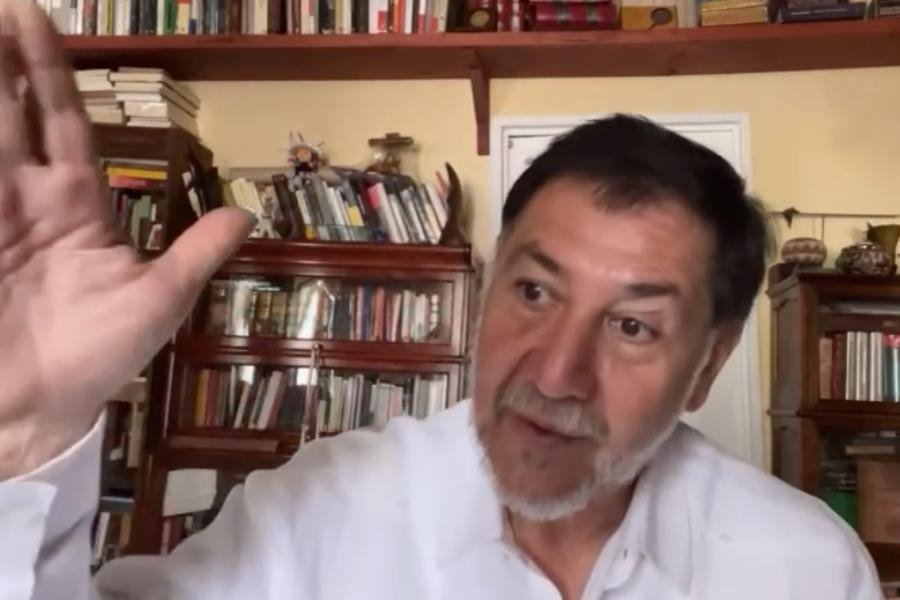 Noroña volverá a su curul tras participar en proceso interno de Morena