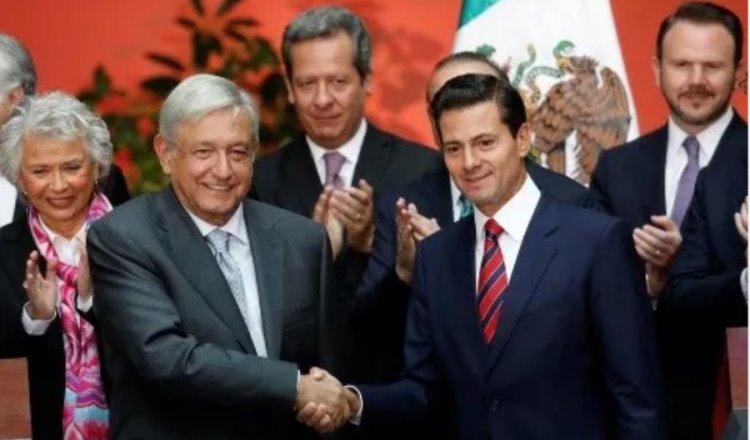 AMLO reconoce a Peña Nieto por no haberse entrometido en elección presidencial de 2018